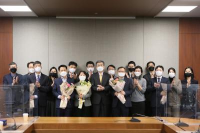 [211229] 21년 하반기 우수직원 시상식 및 정년퇴임식