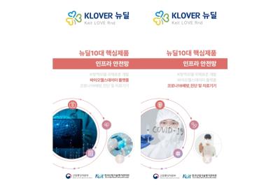 KEIT R&D 뉴딜 10대 핵심 제품(바이오헬스데이터, 코로나19 예방진단치료기기)